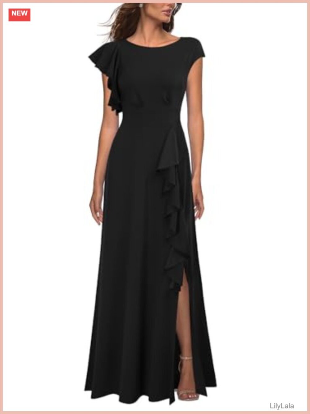 Sexy Split Evening Cocktail Party Maxi A-Line Long Formal Dress